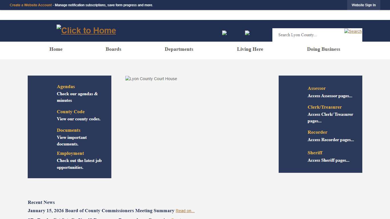 Lyon County, NV - Official Website | Official Website